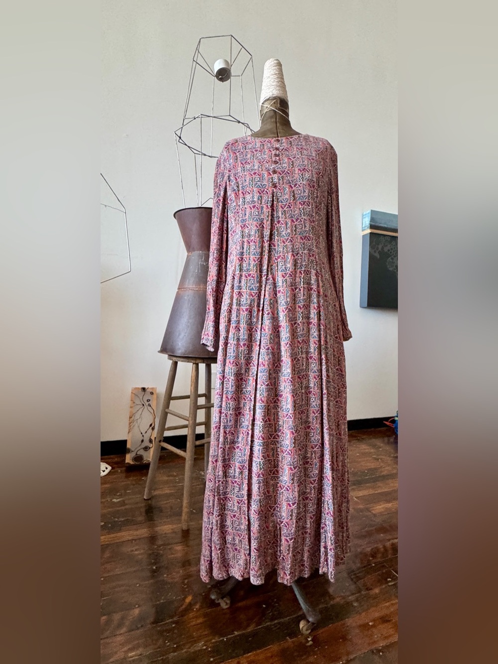 Rare Find Vintage Adini Hippie Dress